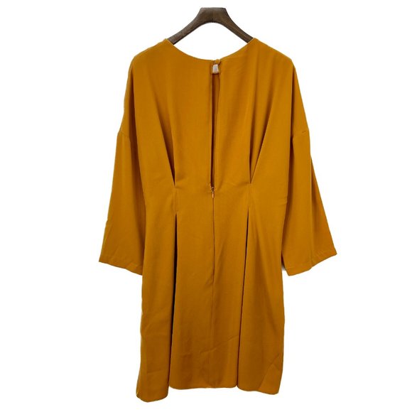 TOPSHOP Vibrant Orange Dress Size 8 - Picture 3 of 3